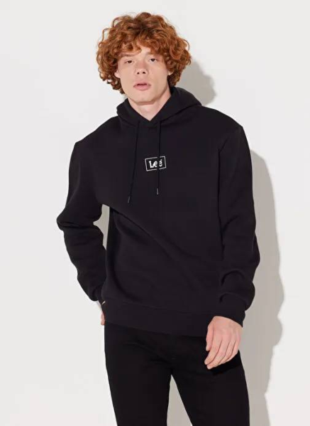 Resim Lee Mid Logo Hoodie Erkek Sweat L212302001