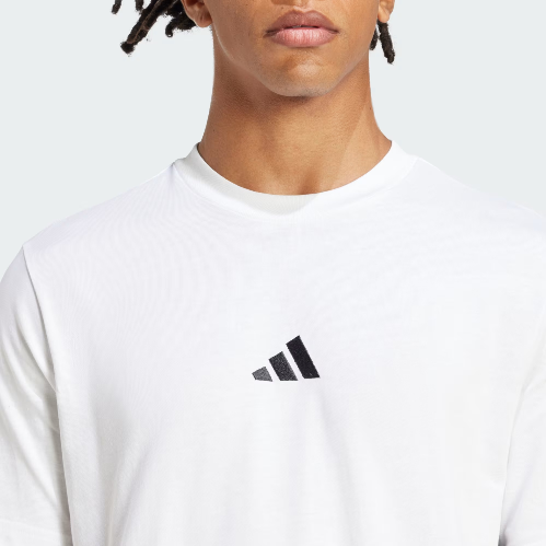 Resim Adidas M 3S Sj T White Erkek T-Shirt Je6388