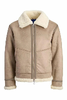 Resim Jack & Jones Jorliverpool Aviator Jacket Sn Erkek Mont 12282948