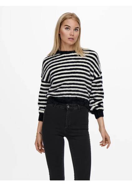 Resim Only Onlpiumo L/S Pullover Knt Noos Kadın Kazak 15235973
