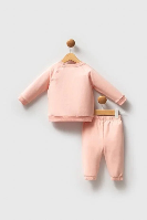 Resim U.S. Polo Assn Bebek Kız Bebek Sweat Takım USB2741