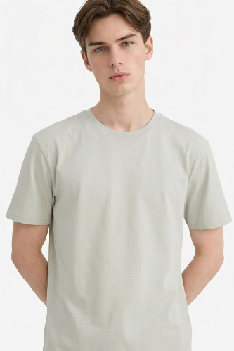 Resim Defacto Erkek T-shirt V7699AZ/GN1255