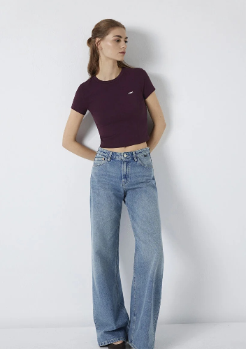 Resim Mavi Kadın T-shirt M1613848-70434