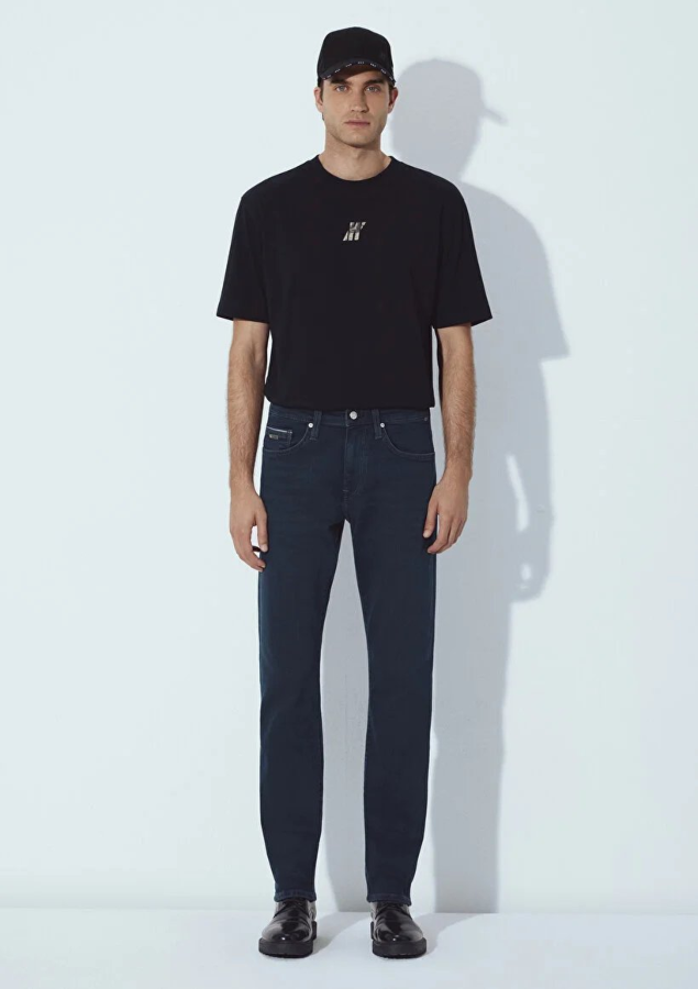 Resim Mavi Marcus Erkek Jean Pantolon M0035183807