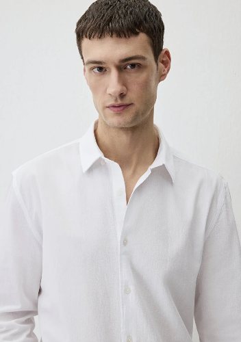 Resim Mavi Erkek Uzun Kol Gömlek M0211554-620