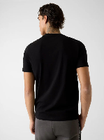 Resim Guess Athleisure  Erkek  T-shirt Z6RI12I3Z14-JBLK Lauro Cn Ss T-Shırt