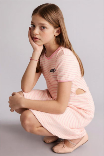 Resim Defacto Kız Çocuk Elbise H2610A8/PN3