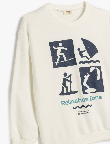 Resim Koton Erkek Çocuk Sweat 5SKB10343TK