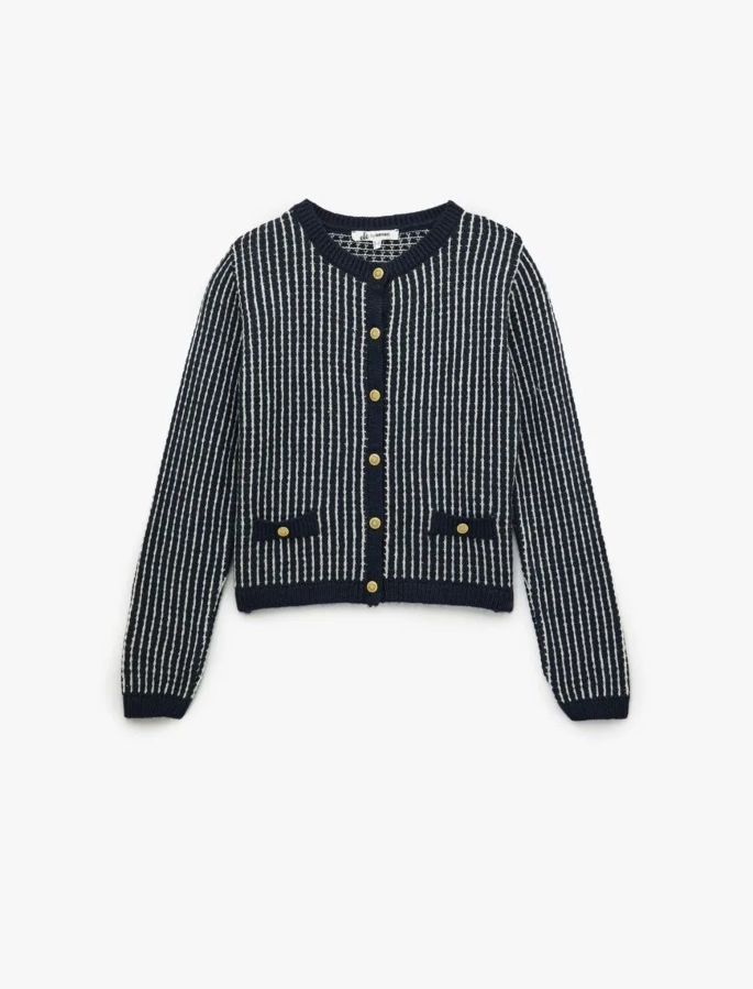 Resim Koton Kadın Triko Hırka 6Wal90024It