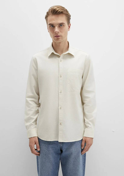 Resim Mavi Erkek Uzun Kol Gömlek M0211658-70134