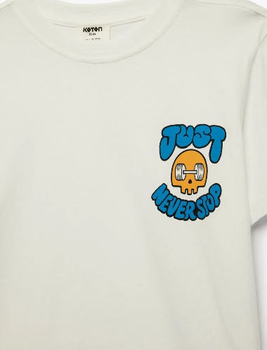 Resim Koton Erkek Çocuk T-shirt 6SKB10573TK