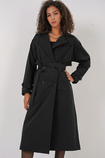 Resim Yenikoza Kadın Pardesü / Trençkot