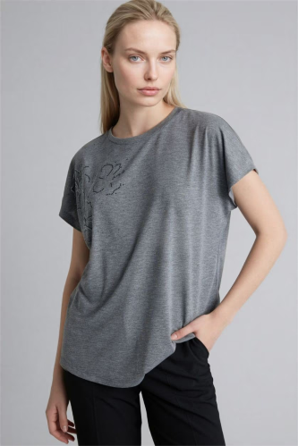 Resim Defacto Kadın T-shirt H1456AX/AR166