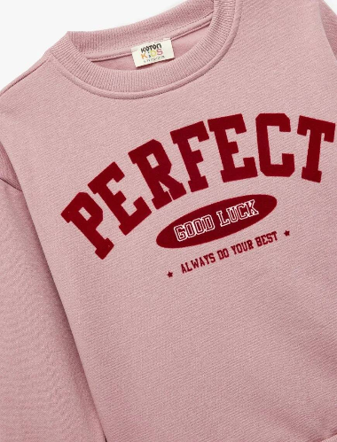 Resim Koton Kız Çocuk Sweat 6Wkg10202Ak