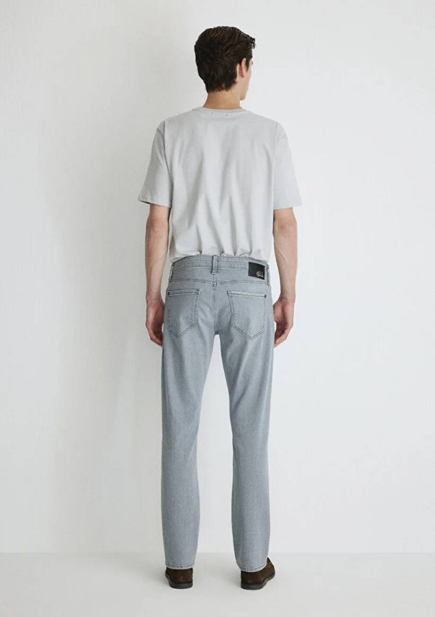 Resim Mavi Slim Straight Erkek Jean Pantolon M0035186548