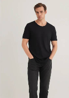 Resim Mavi  Erkek T-Shirt M064019-20933