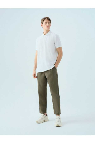 Resim Loft Regular Fit Erkek Kanvas Pantolon Lf2039506