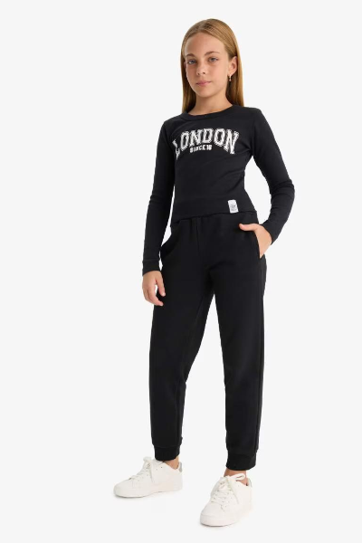 Resim Defacto Kız Çocuk  Eşofman Alt Y1226A6/BK81