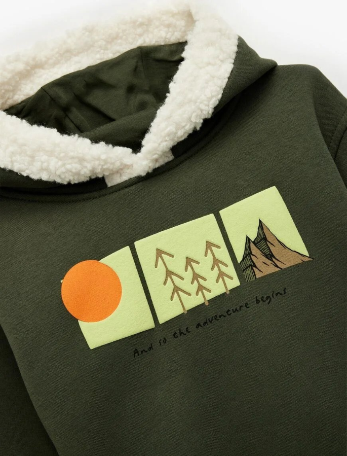 Resim Koton Erkek Bebek Sweat 6WMB10257TK