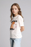 Resim Defacto Kız Çocuk T-shirt G8208A8/ER105