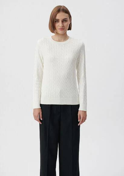 Resim Mavi Bisiklet Yaka Kadın Kazak M1710341-70057