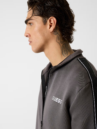 Resim Guess Athleisure  Erkek  Sweat Z2YQ10KB3P2-G9I4 Mıckey Full Zıp Sweatshırt