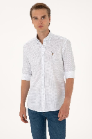 Resim U.S. Polo Assn. Marola Erkek Dokuma Gömlek 2108427