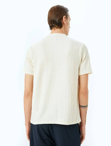 Resim Koton Erkek T-shirt 5SAM10076HK