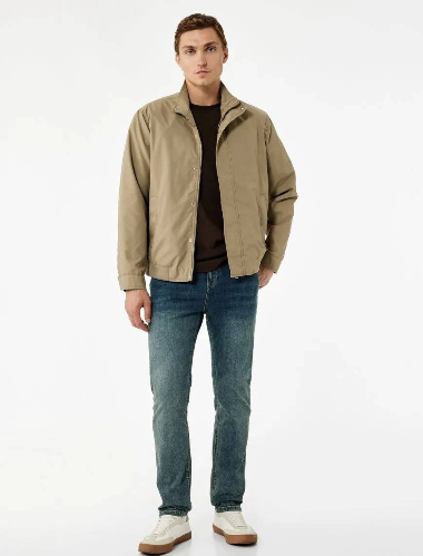 Resim Koton Erkek Jean Pantolon 6Wam40017Id