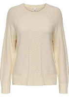 Resim Only Onlkatia Ls Cabel Ls O-Neck Cc Knt Kadın Kazak 15351112