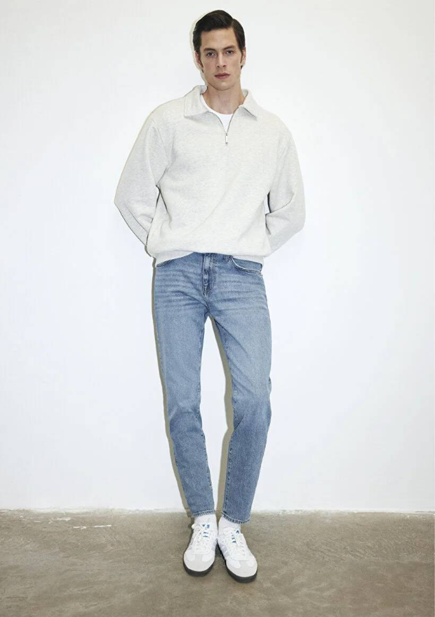 Resim Mavi Mılan Erkek Jean Pantolon M0081083030