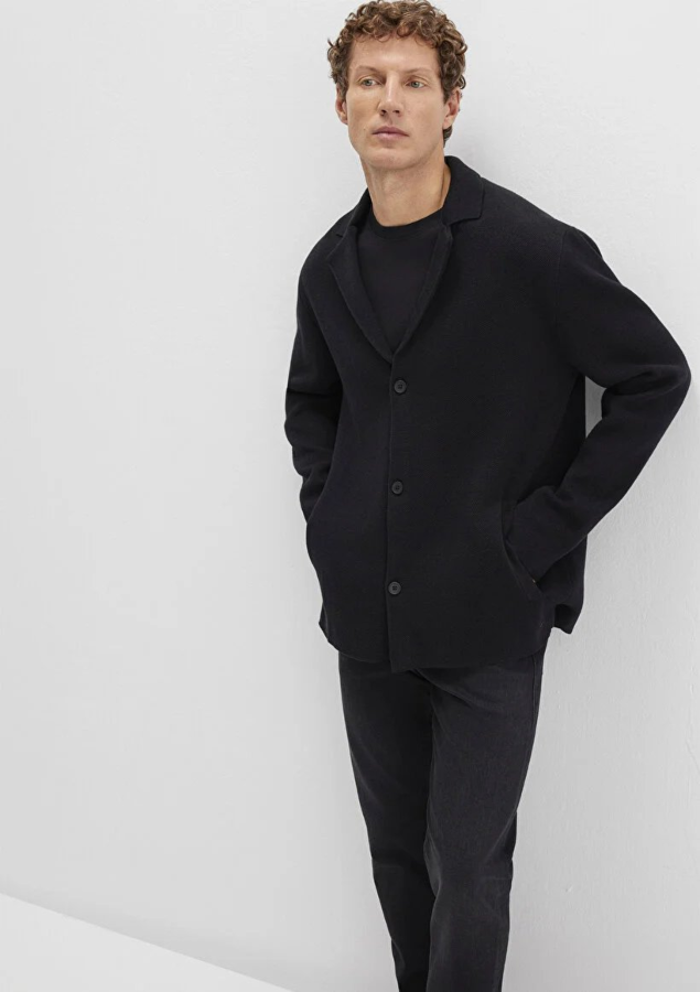 Resim Mavi Cepli Erkek Ceket M0710330-900