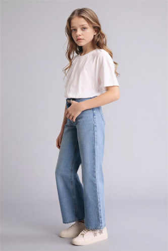 Resim Defacto Kız Çocuk Jean Pantolon G4654A8/NM39