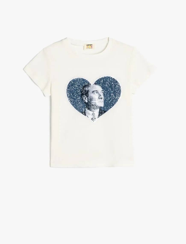 Resim Koton Kız Çocuk T-shirt 5SKG10103AK
