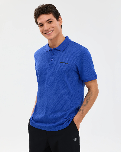 Resim Skechers  M Short Sleeve Polo Erkek T-shirt S211800-1730
