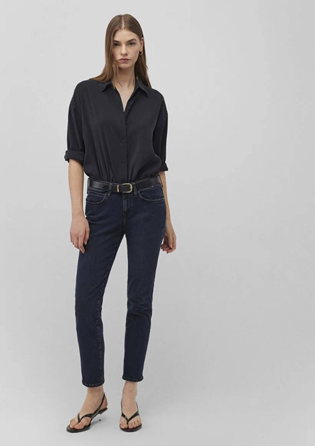 Resim Mavi Ada Kadın Jean Pantolon M1020582249