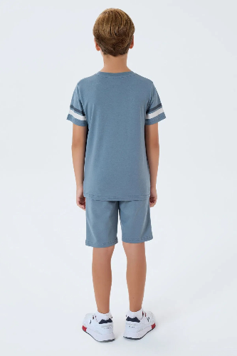 Resim U.S. Polo Assn Kids Erkek Çocuk Şort Takım Us2409-4