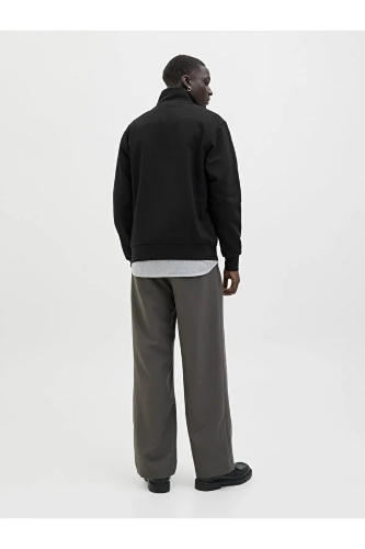 Resim Jack & Jones Jjesoho Sweat Quarter Zip Hn Noos Erkek Sweat 12278793