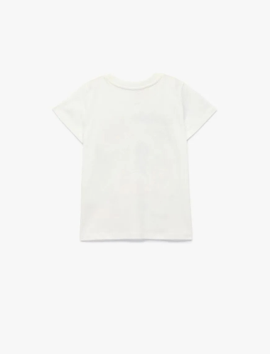 Resim Koton Kız Çocuk T-shirt 6SKG10040AK