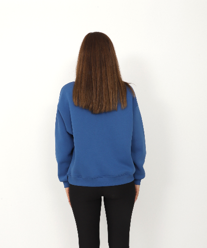 Resim Viole&More Yale Baskılı Kadın Sweat 112