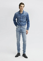 Resim Mavi Kvnç Erkek Jean Pantolon M001070-33974