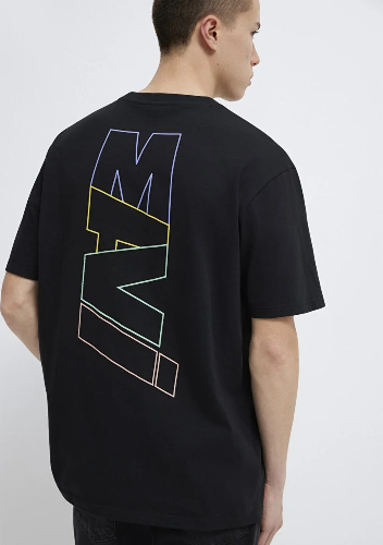 Resim Mavi Erkek T-shirt M0612350-900