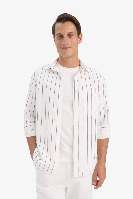 Resim Defacto Erkek Uzun Kol Gömlek E7893AX/WT34