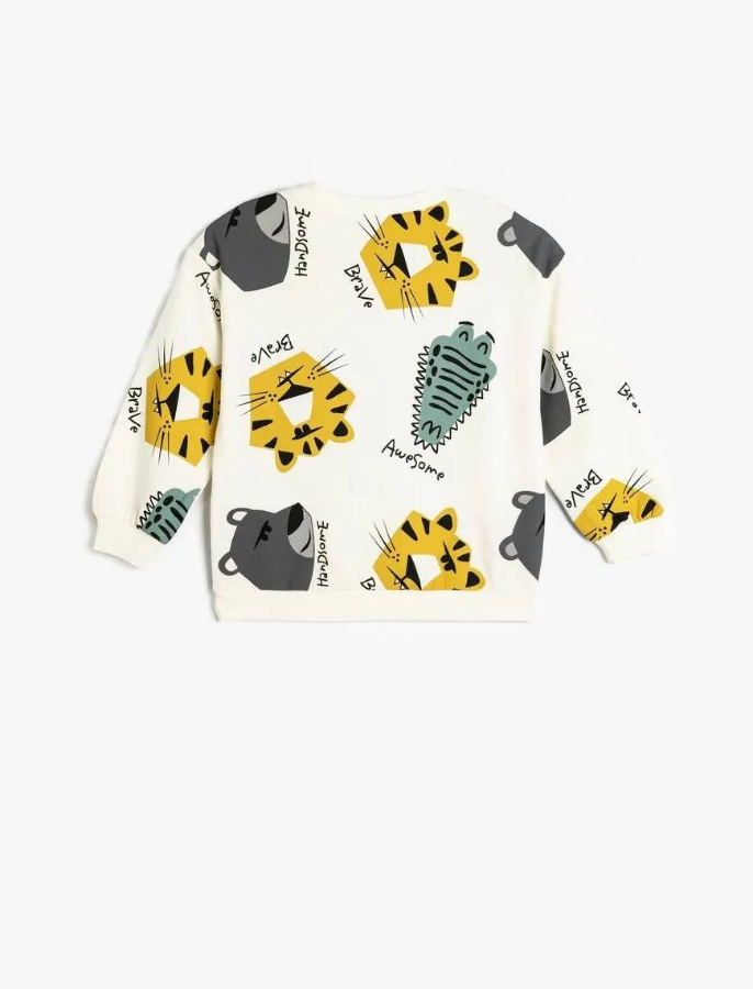 Resim Koton Erkek Bebek Sweat 5SMB10131TK