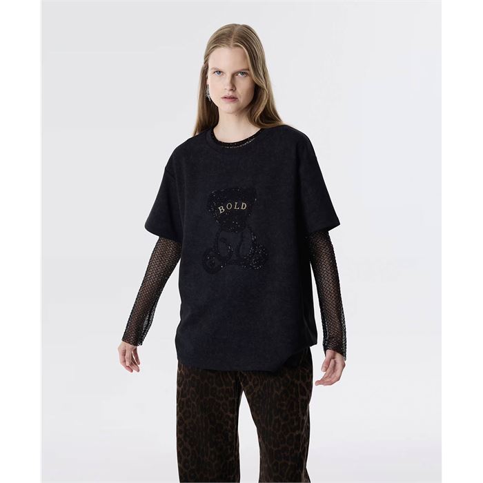 Resim Twist Kadın T-Shirt Tw6250070071