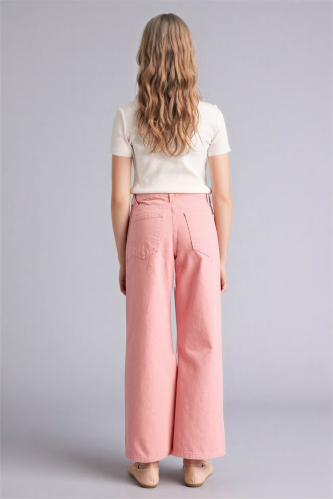 Resim Defacto Kız Çocuk Kanvas Pantolon G7744A8/PN111