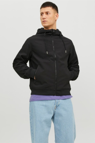 Resim Jack & Jones Jjebasıc Softshell Hood Noos Erkek Mont 12236300