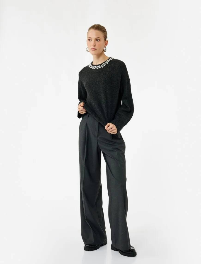 Resim Koton Kadın Kazak 6Wak90145Ht