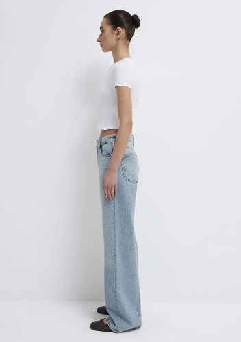 Resim Mavi Malıbu Kadın Jean Pantolon M1010152-A1569