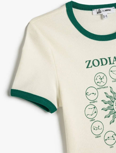 Resim Koton Kadın T-shirt 5SAL10073IK